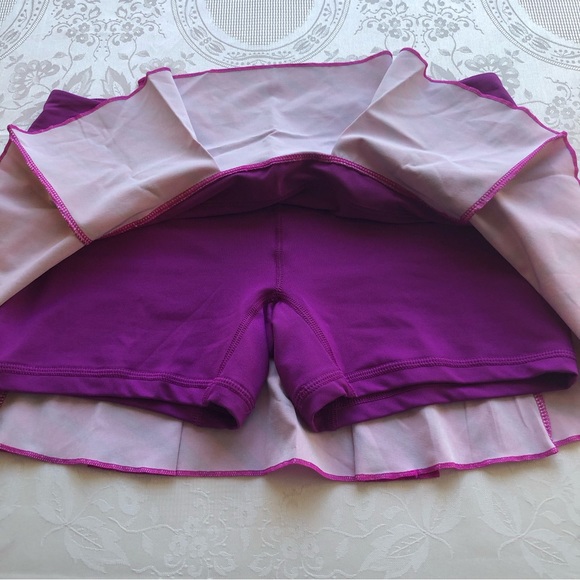 Nike Women's Size M Purple Short Running/Golf Skirt/Skort Dri-Fit Activewear - Picture 10 of 15